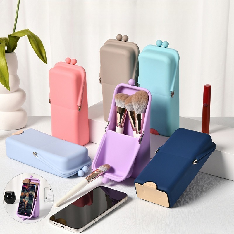 Beauty Preservation Makeup Bag - 1 stks siliconen make-upborstel opbergtas cosmetisch