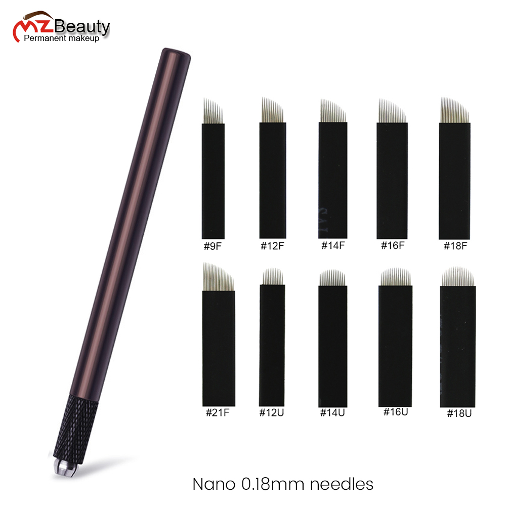 Beauty Makeup Kit - Extreem Dunne 0.18Mm Nanobladen Microblading Naalden