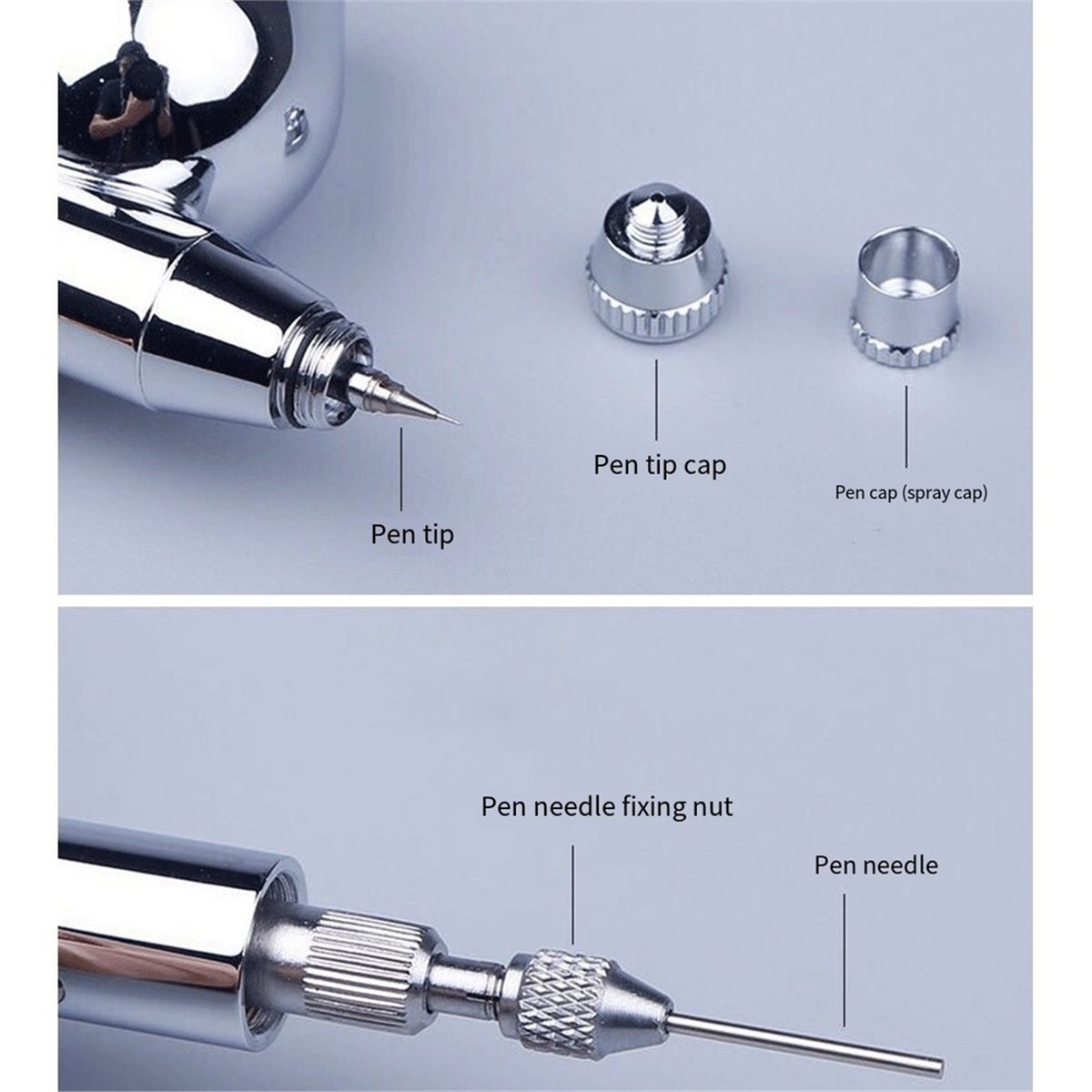Beauty Makeup List - 【MUST-HAVE LIST】 Dual-Action Mini Airbrush Verf