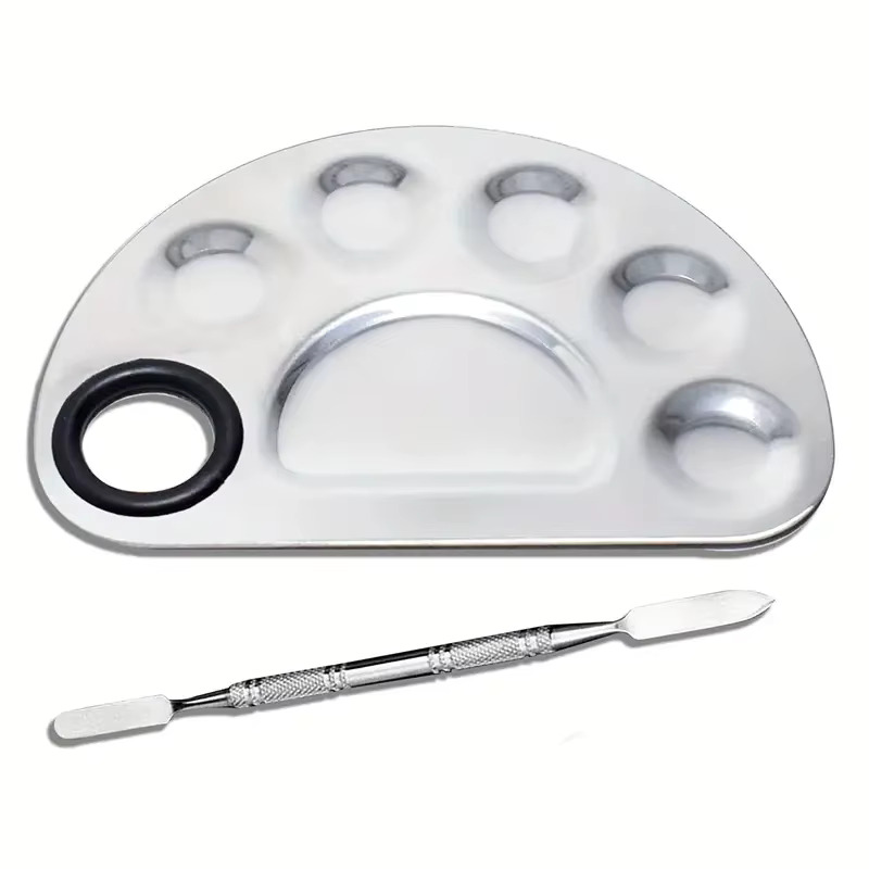Beauty Makeup Eyeshadow - RVS Make-up Mixer Nail Art Polish