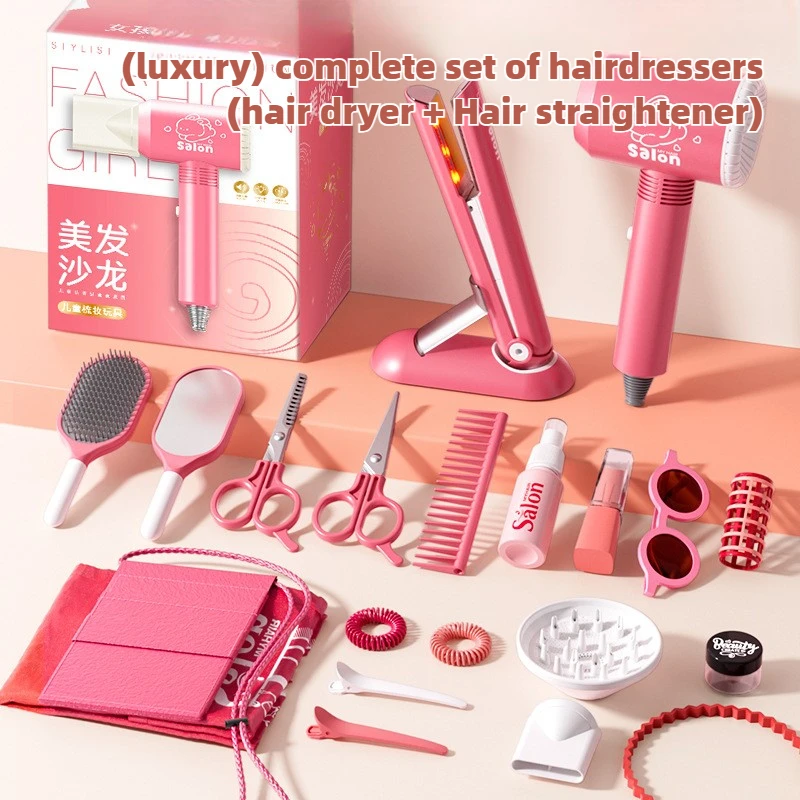 Beauty Makeup Kit - Meisjes Schoonheidssalon Set Kinderen Haar Schoonheid