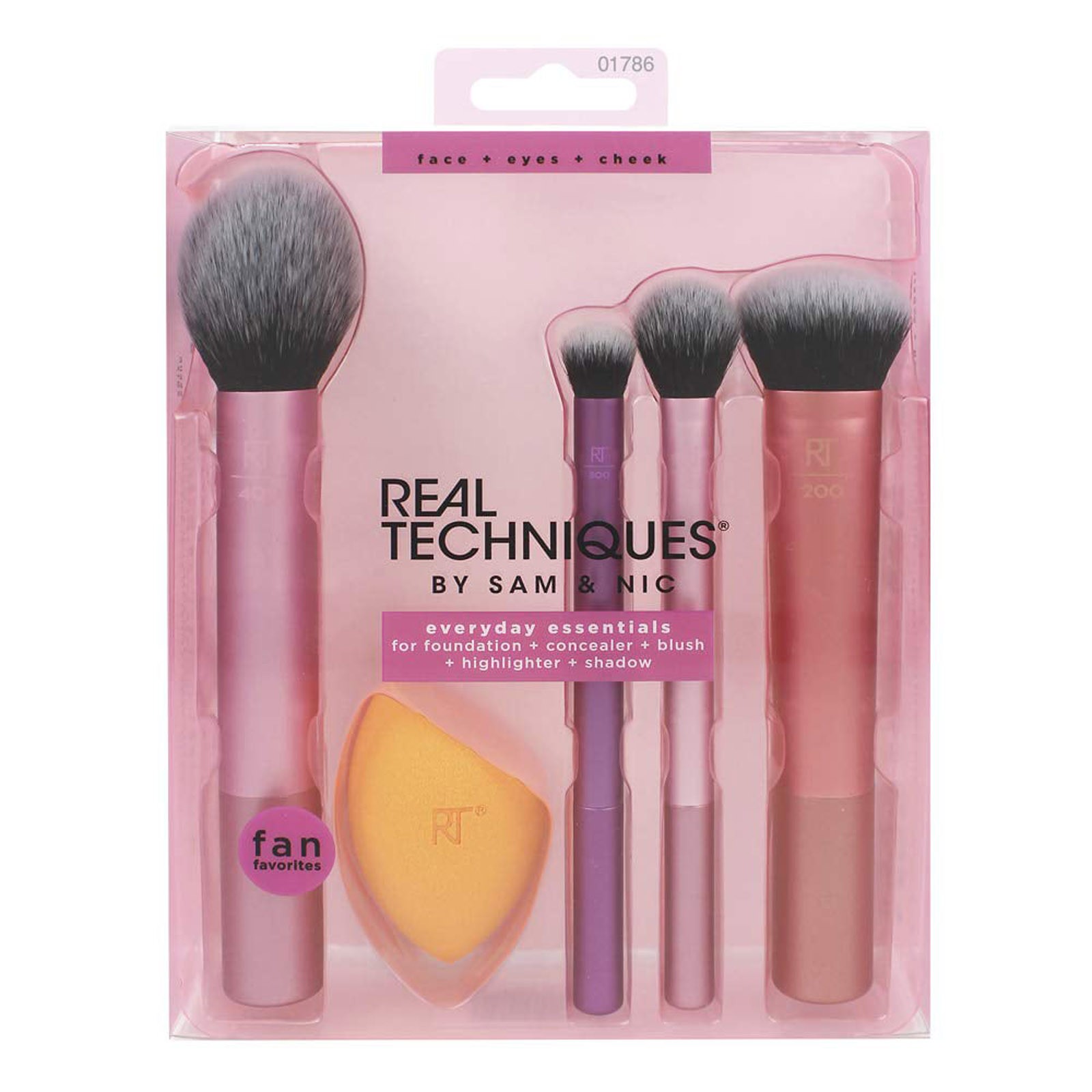 Beauty Makeup Eyeshadow - Real Techniques Professionele make-upborstelset Foundation Concealers