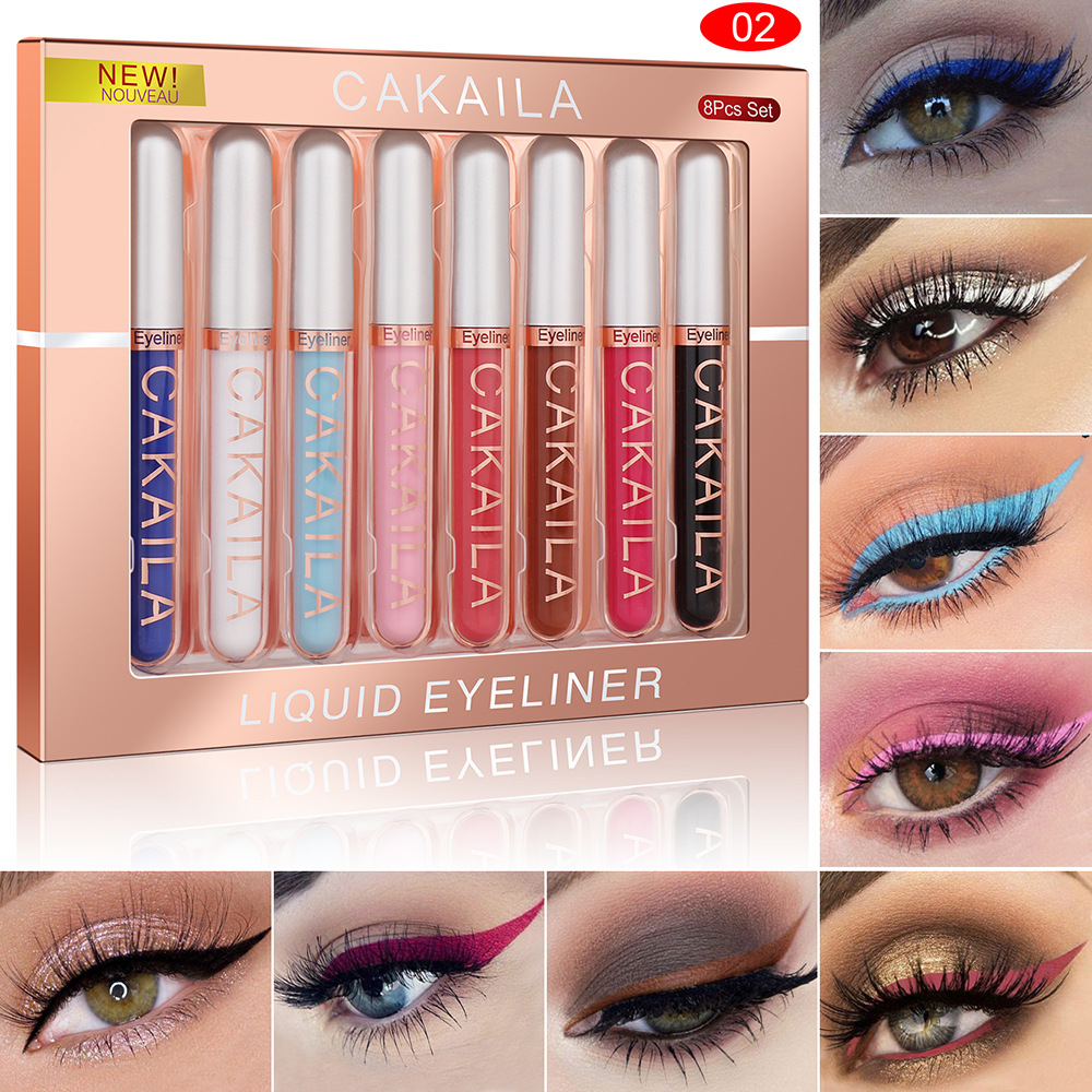 8-kleuren set waterdichte eyel - Beauty Makeup Eyeshadow recensie en prijs