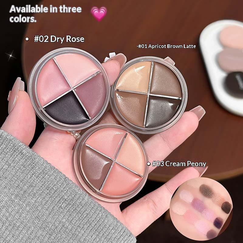Cappuvini 4 Kleuren Matte Velv - Beauty Makeup Eyeshadow Palette recensie en prijs