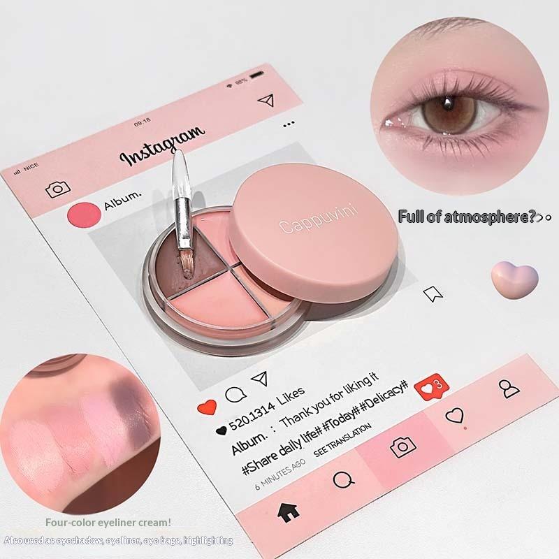 Cappuvini 4 Kleuren Matte Velv - Beauty Makeup Eyeshadow Palette recensie en prijs