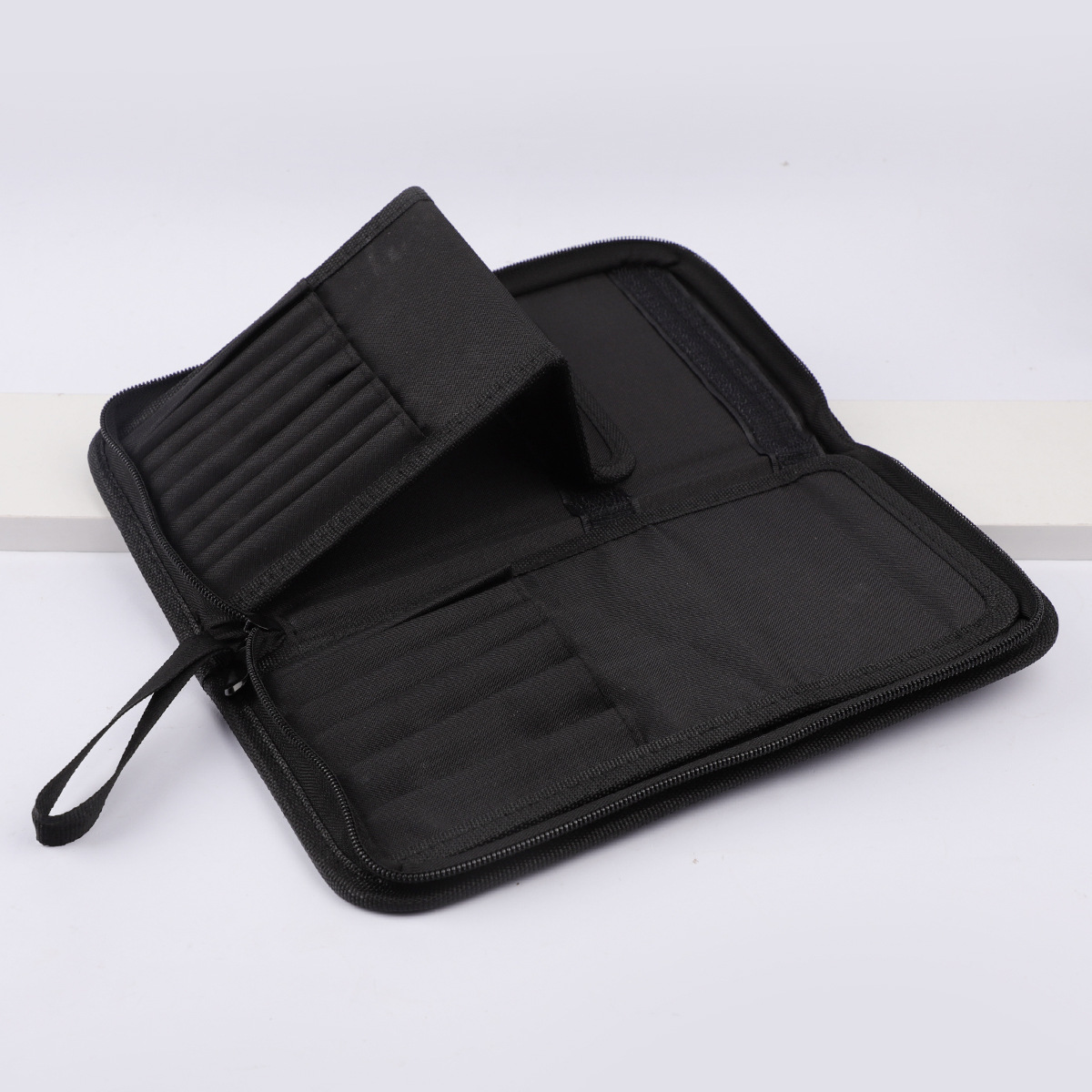 Grote zwarte opvouwbare make-u - Beauty Preservation Makeup Bag recensie en prijs