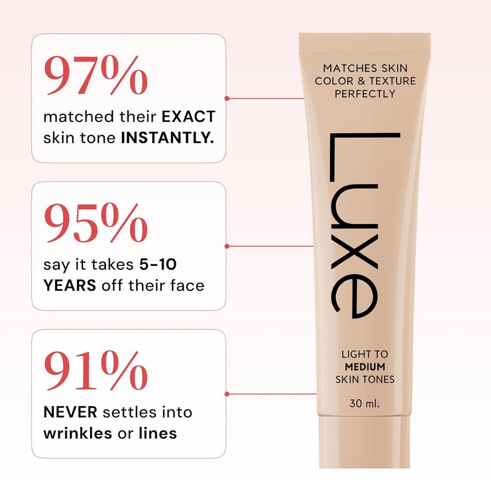 LUXE Smart Shade Adapting Liqu - Beauty Luxe Makeup recensie en prijs