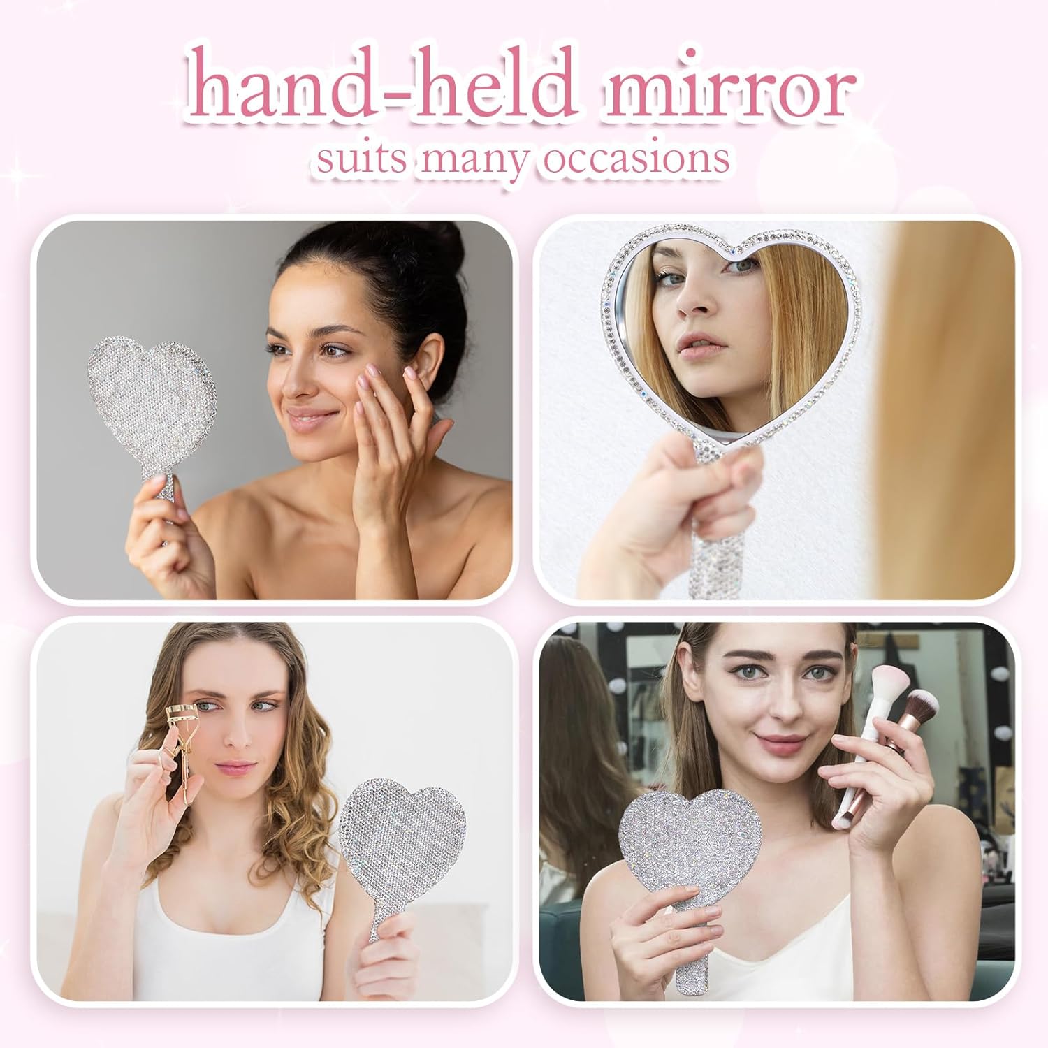 Diamond Handheld Make-upspiege - Beauty Love Makeup recensie en prijs