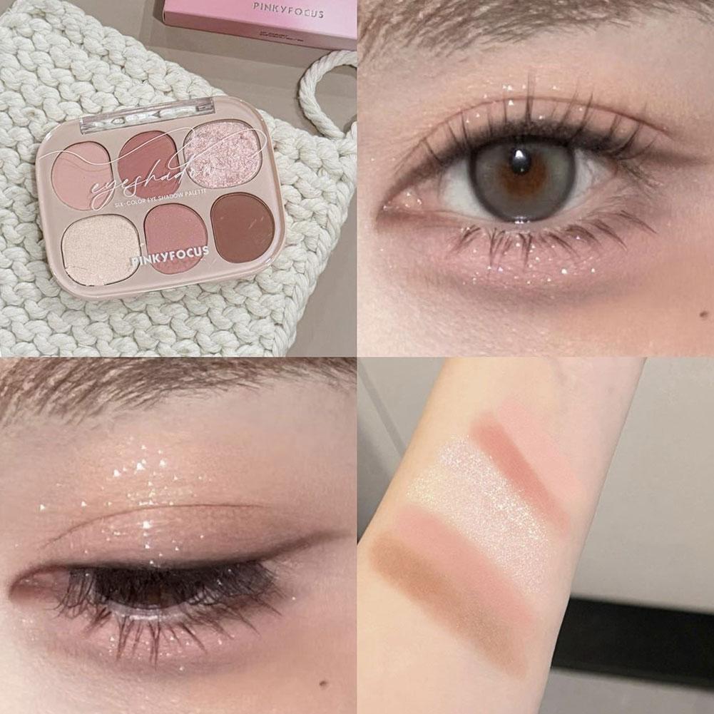 6 kleuren Matte oogschaduw Blu - Beauty Makeup Eyeshadow Palette recensie en prijs