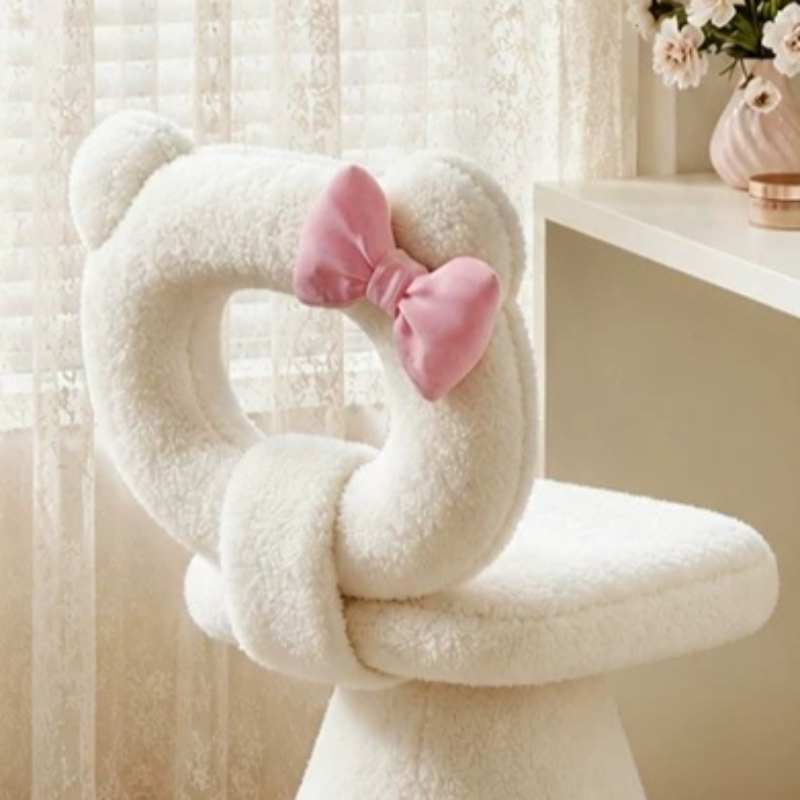Bow Dressing Vanity Stool Roze - Beauty Makeup & D Anime Studio Vega Baja recensie en prijs
