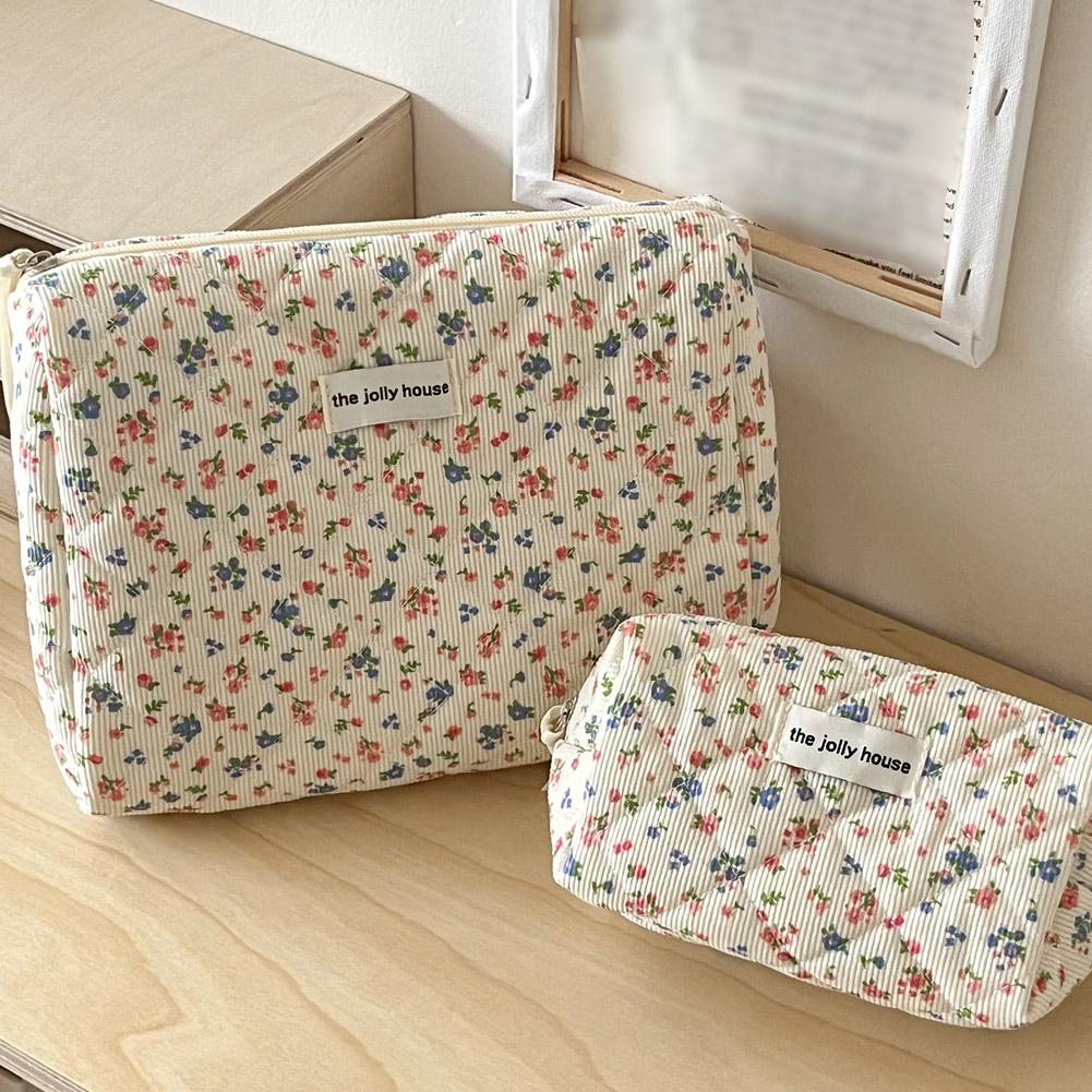 Vintage bloemen-quilted make-u - Beauty Preservation Makeup Bag recensie en prijs