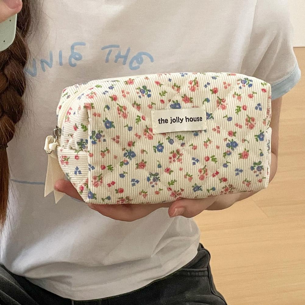 Vintage bloemen-quilted make-u - Beauty Preservation Makeup Bag recensie en prijs
