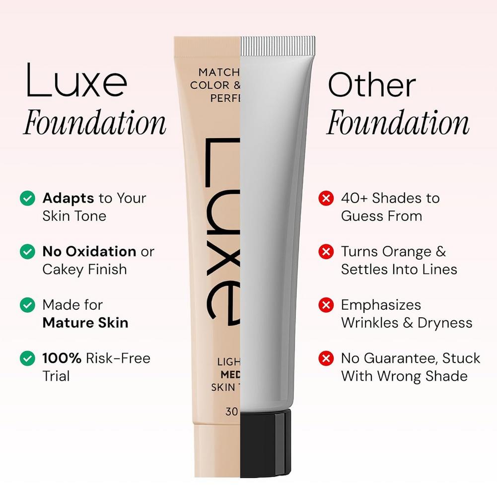 LUXE Smart Shade Adapting Liqu - Beauty Luxe Makeup recensie en prijs