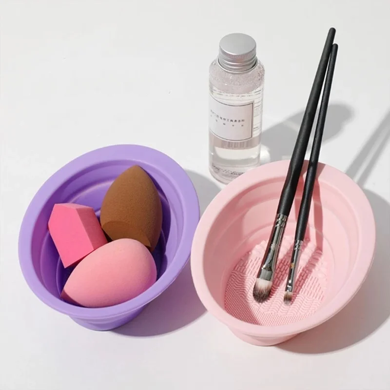 Opvouwbare siliconen make-upbo - Beauty Makeup Eyeshadow recensie en prijs