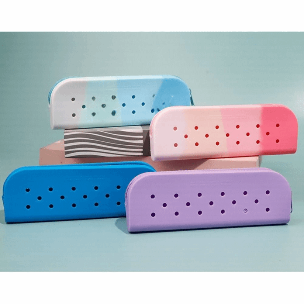 Kleurrijke gaten siliconen etu - Beauty Preservation Makeup Bag recensie en prijs