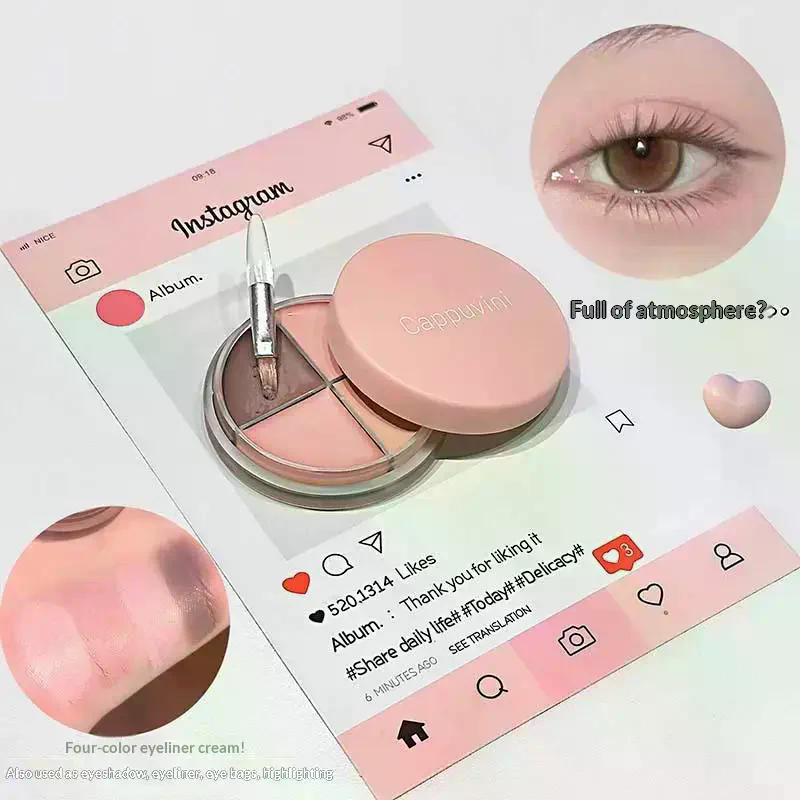 Cappuvini 4 Kleuren Matte Velv - Beauty Makeup Eyeshadow Palette recensie en prijs